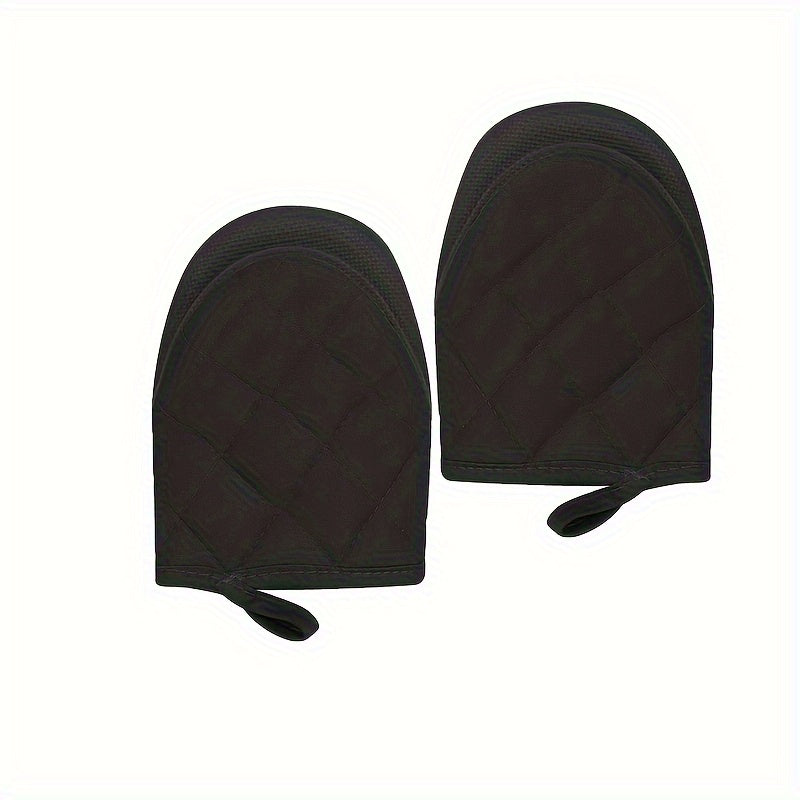 Silicone Non-Slip Heat-Resistant Oven Gloves, Multi-Functional Kitchen Microwave Oven And Baking Gloves, Food Safety, Thickened And Anti-Scald Rubber Gloves, Suitable for Graduation Ceremony, June Festival, Labor Day, Grandparents' Day And Easter