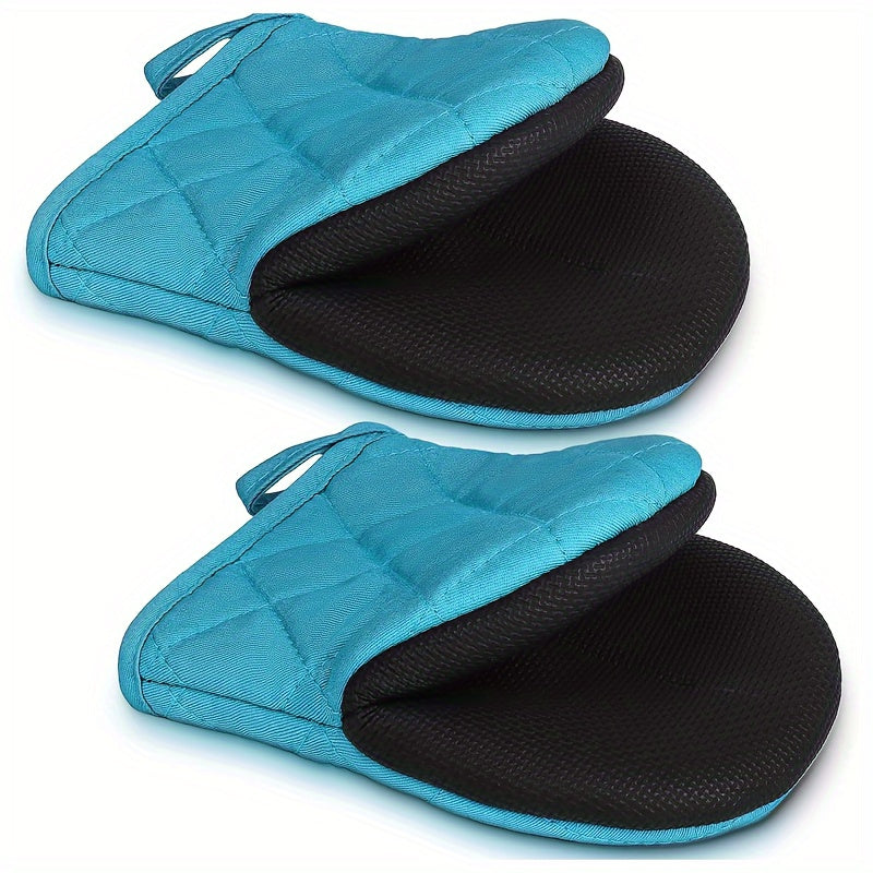 Silicone Non-Slip Heat-Resistant Oven Gloves, Multi-Functional Kitchen Microwave Oven And Baking Gloves, Food Safety, Thickened And Anti-Scald Rubber Gloves, Suitable for Graduation Ceremony, June Festival, Labor Day, Grandparents' Day And Easter